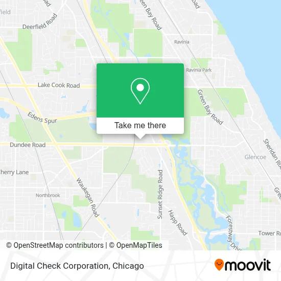 Digital Check Corporation map