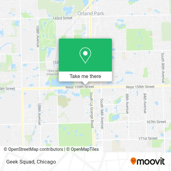 Geek Squad map