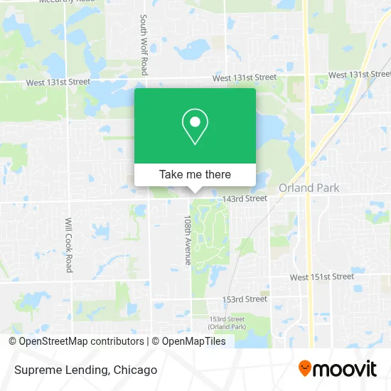 Supreme Lending map
