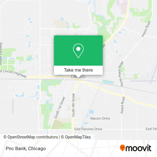 Pnc Bank map