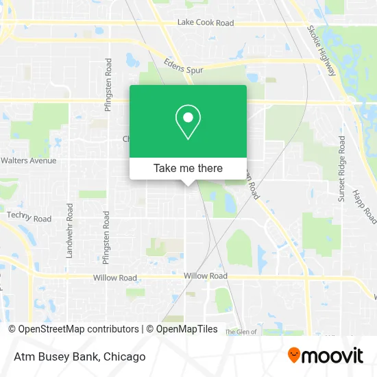 Atm Busey Bank map