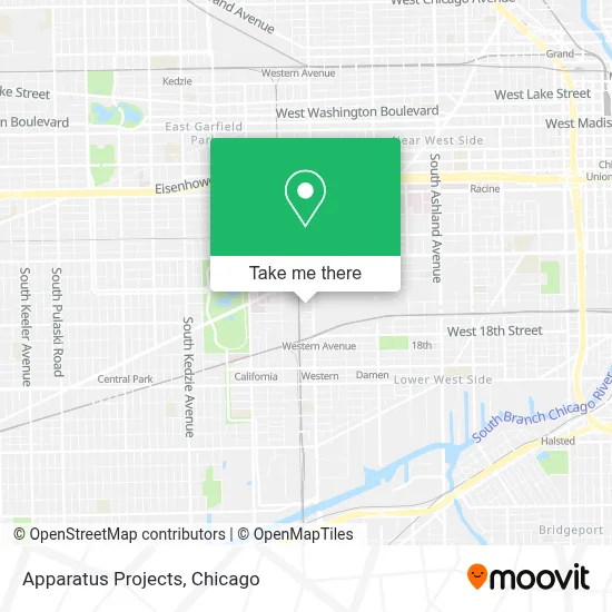 Apparatus Projects map