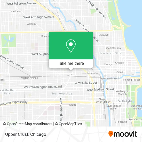 Upper Crust map