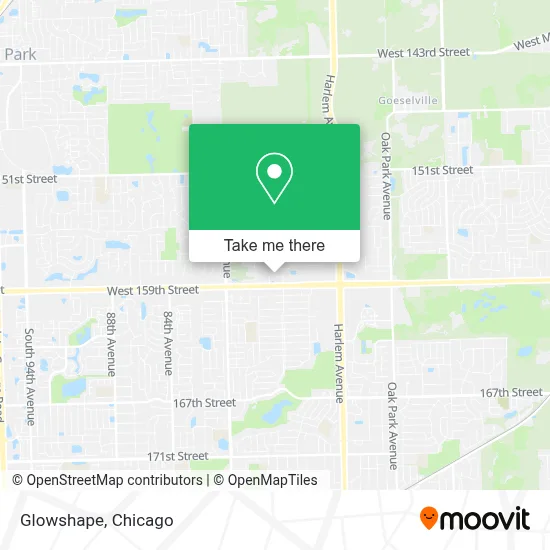 Glowshape map