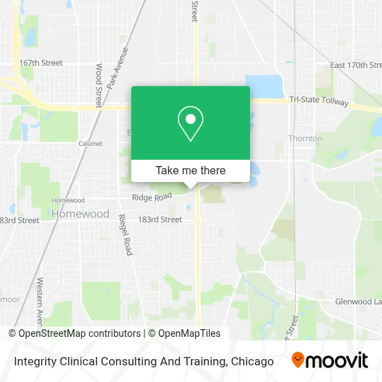 Integrity Clinical Consulting And Training map