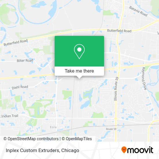 Inplex Custom Extruders map