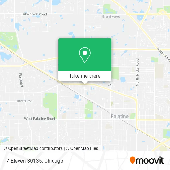 7-Eleven 30135 map