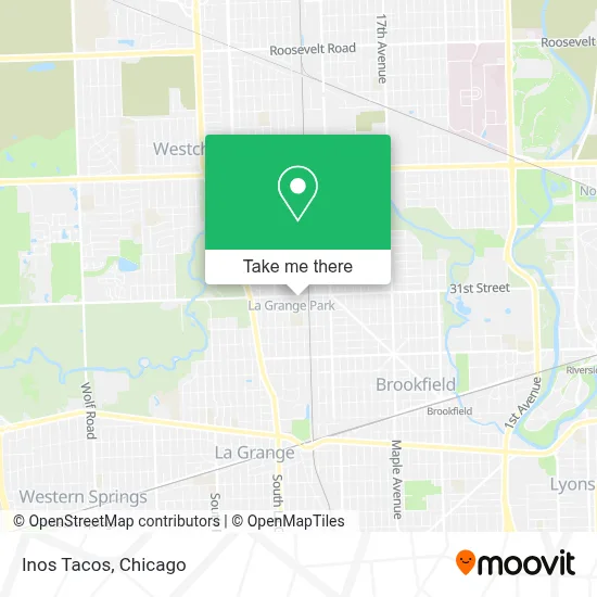 Inos Tacos map