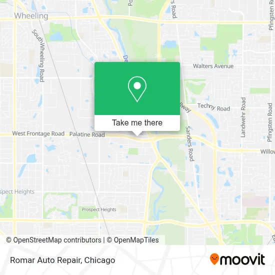 Romar Auto Repair map