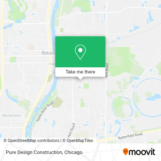 Pure Design Construction map