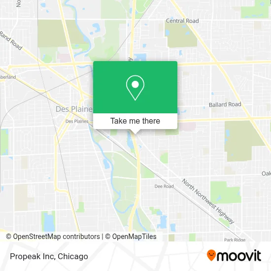 Propeak Inc map