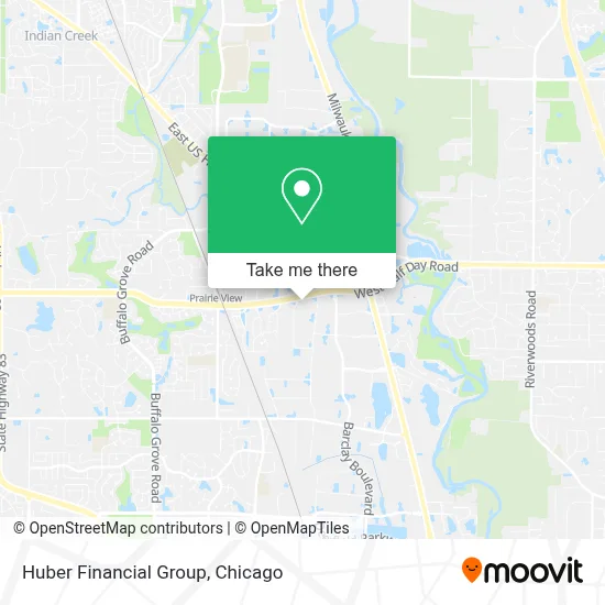 Huber Financial Group map