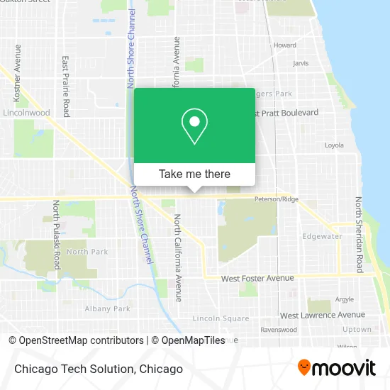 Chicago Tech Solution map