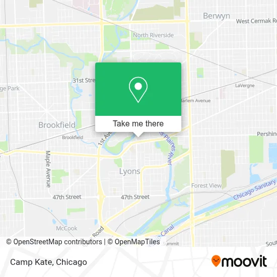 Camp Kate map