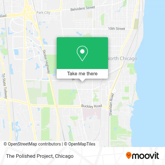 The Polished Project map