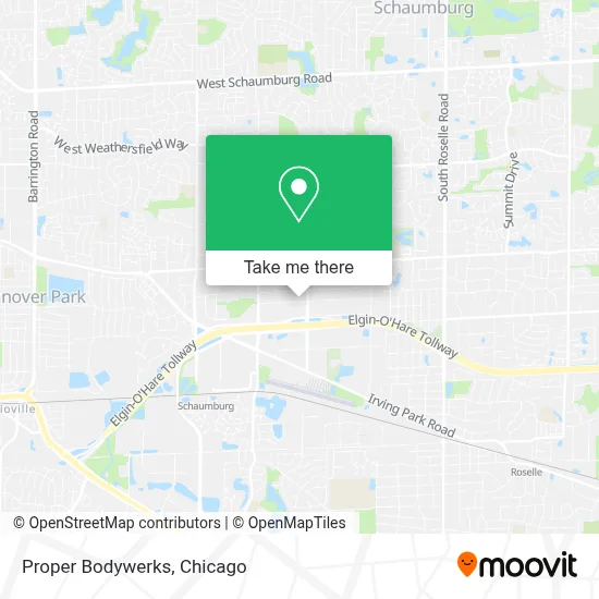 Proper Bodywerks map