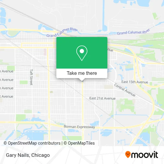 Gary Nails map