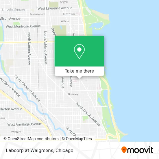 Labcorp at Walgreens map