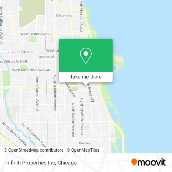 Infiniti Properties Inc map