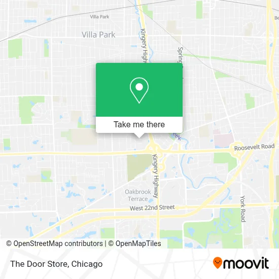 The Door Store map