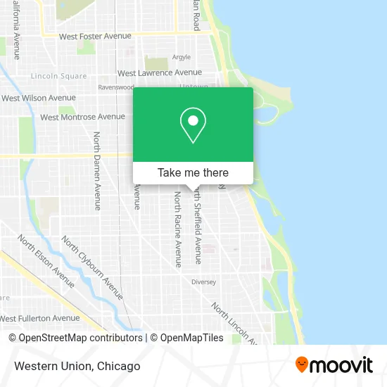 Western Union map