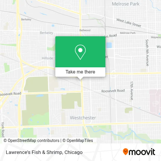 Lawrence's Fish & Shrimp map