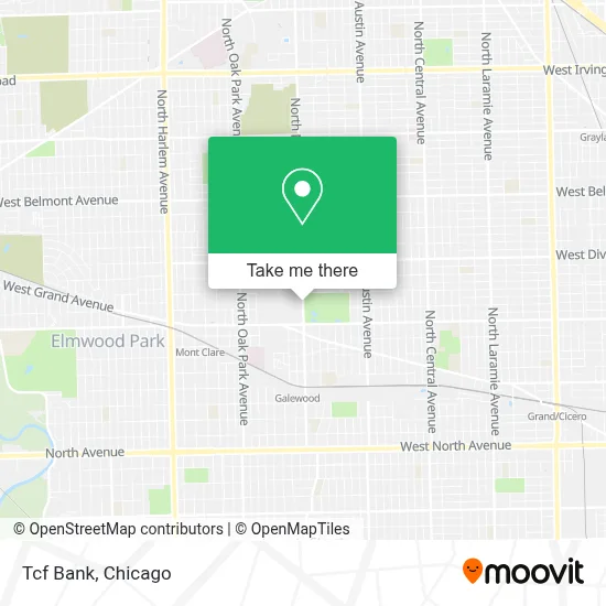 Tcf Bank map