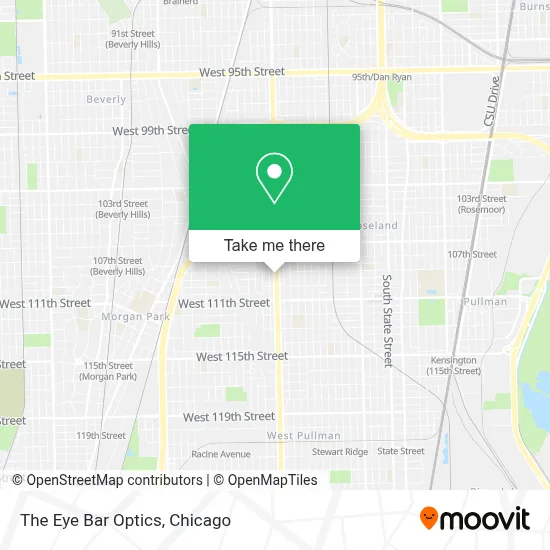The Eye Bar Optics map