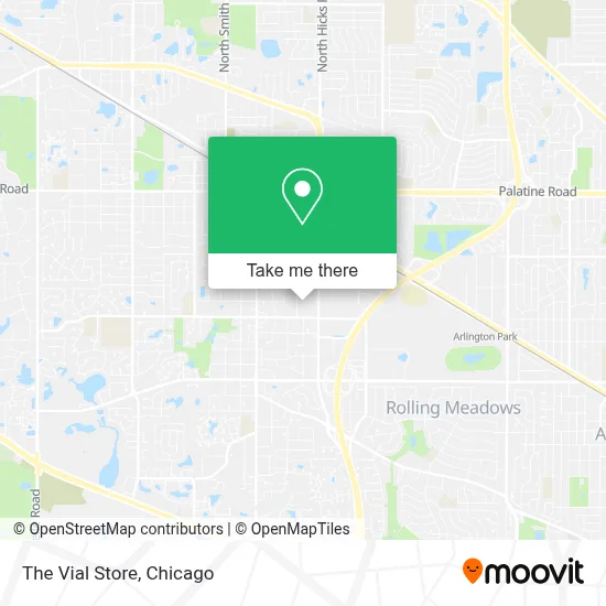 The Vial Store map