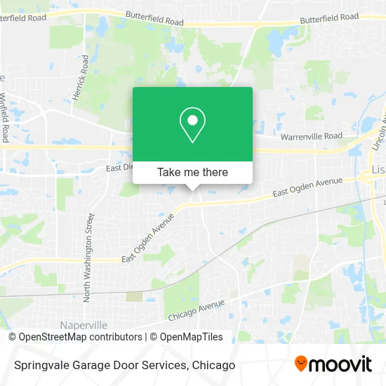 Springvale Garage Door Services map