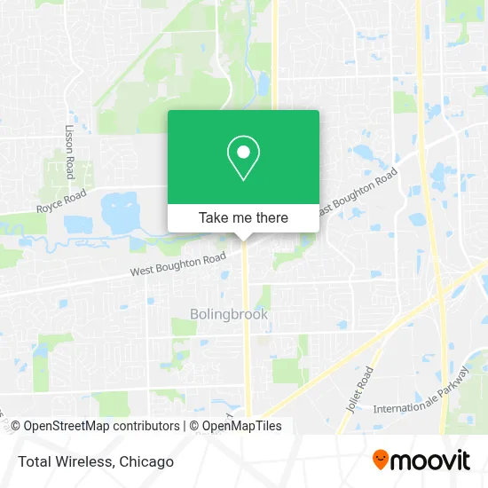 Total Wireless map
