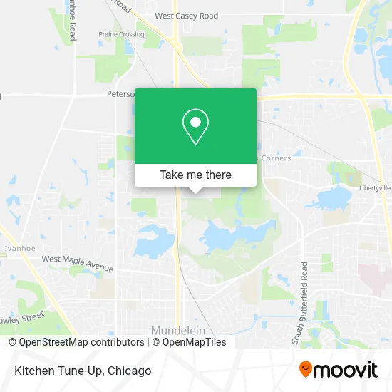 Kitchen Tune-Up map