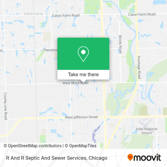 R And R Septic And Sewer Services map