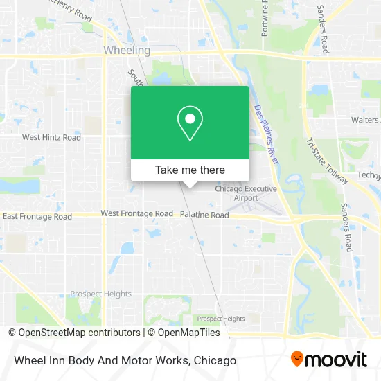 Wheel Inn Body And Motor Works map