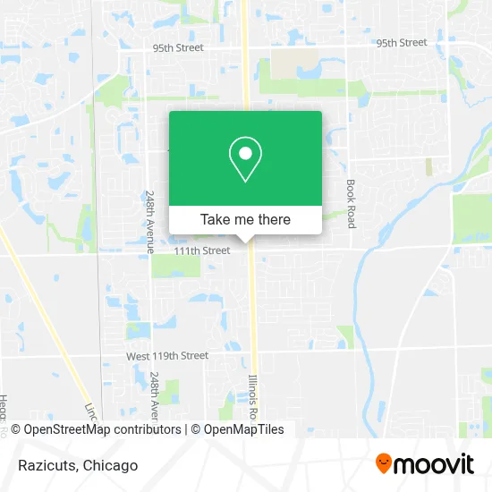 Razicuts map