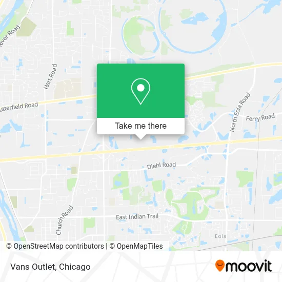 Vans Outlet map