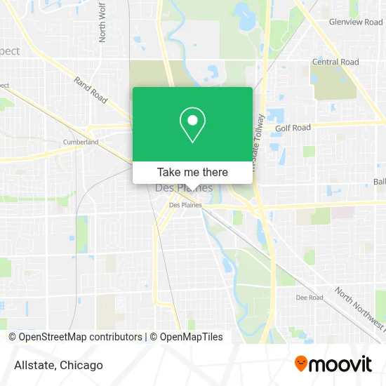 Allstate map