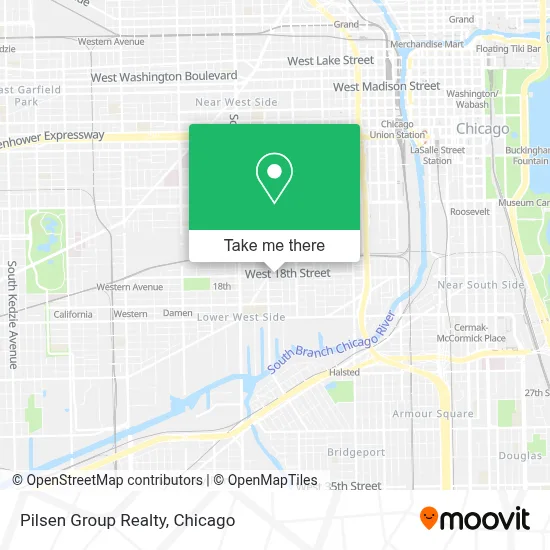 Pilsen Group Realty map