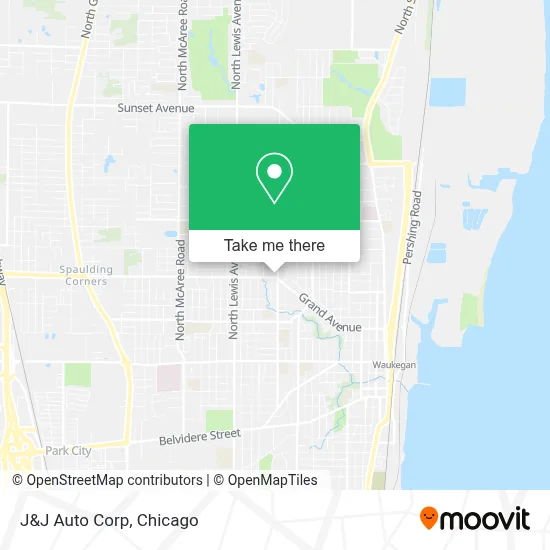 J&J Auto Corp map