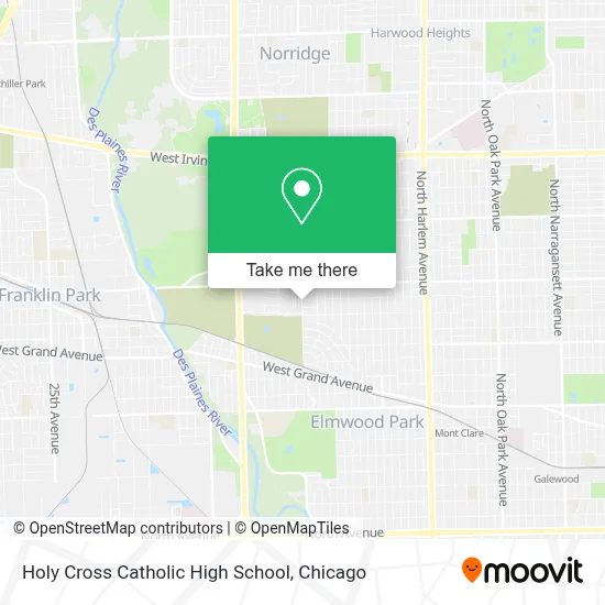 Holy Cross Catholic High School map