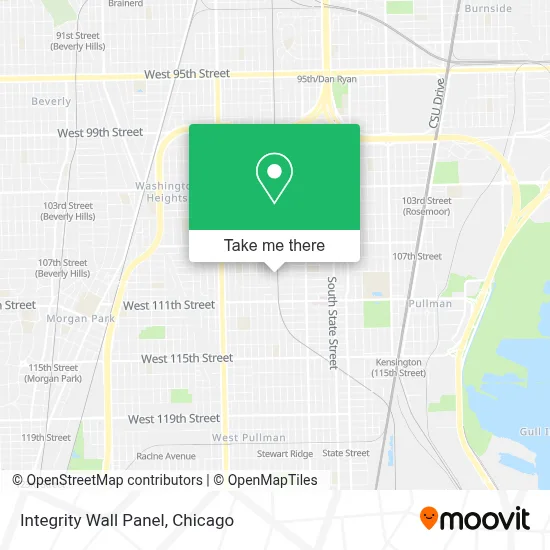 Integrity Wall Panel map