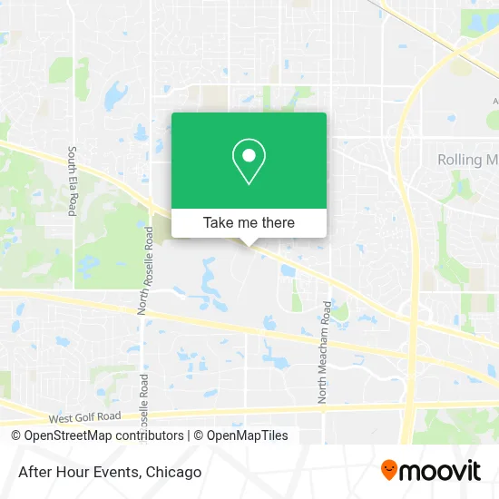 After Hour Events map