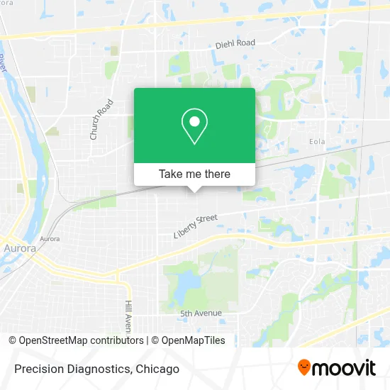 Precision Diagnostics map