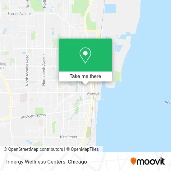 Innergy Wellness Centers map