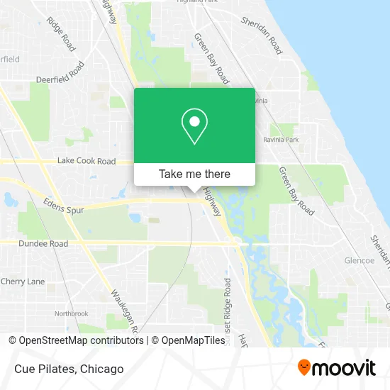 Cue Pilates map
