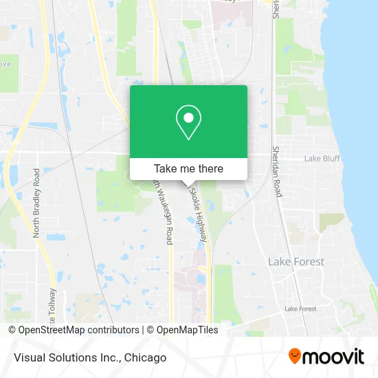 Visual Solutions Inc. map