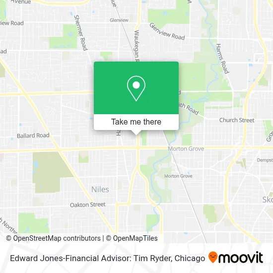Edward Jones-Financial Advisor: Tim Ryder map