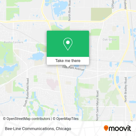 Bee-Line Communications map