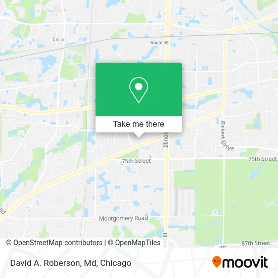 David A. Roberson, Md map