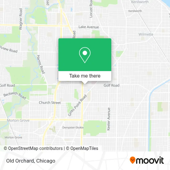 Old Orchard map